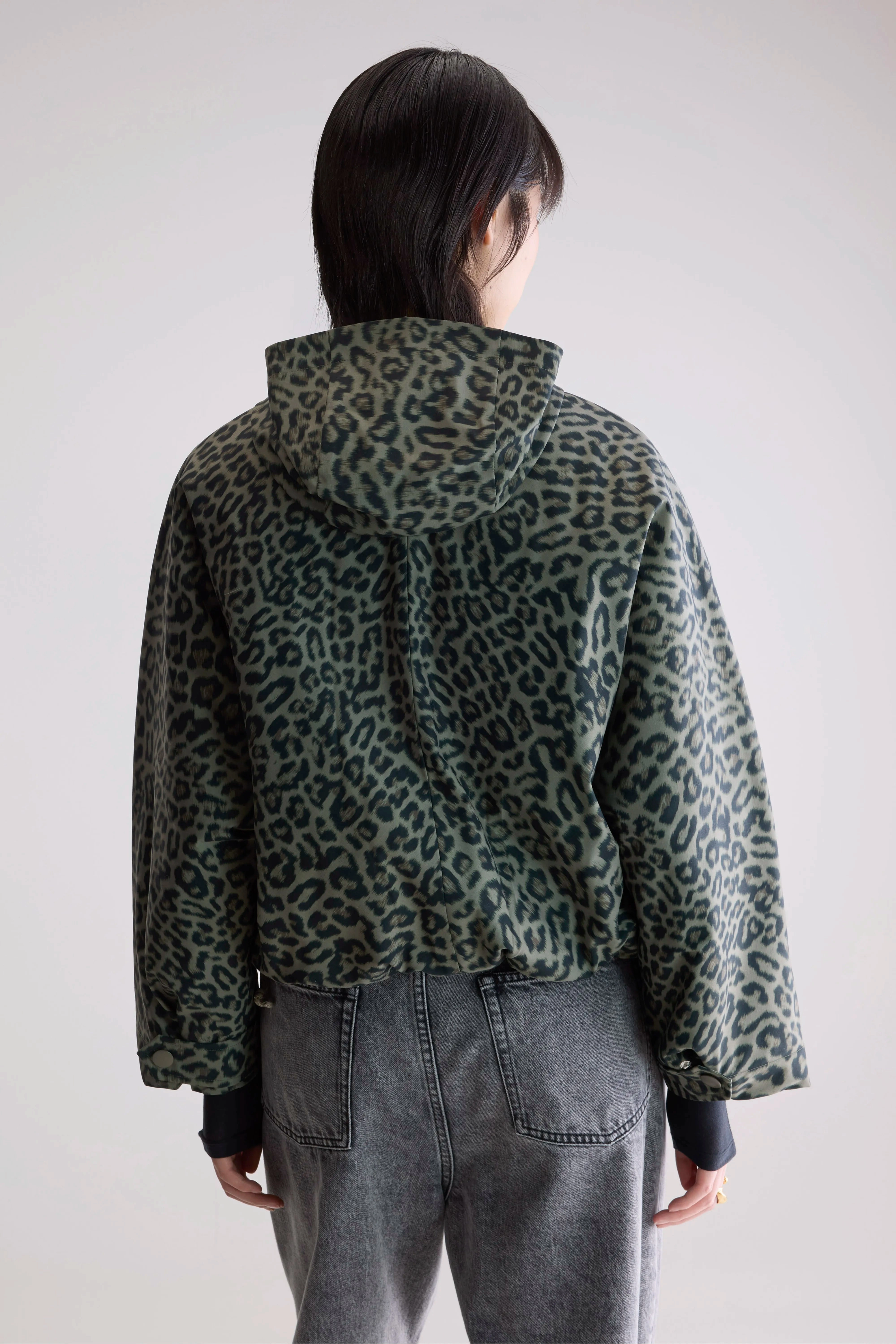 Jenna hooded jacket (252 / W / COMBO A) Compressed Packing Design Wind Resistant Fabric