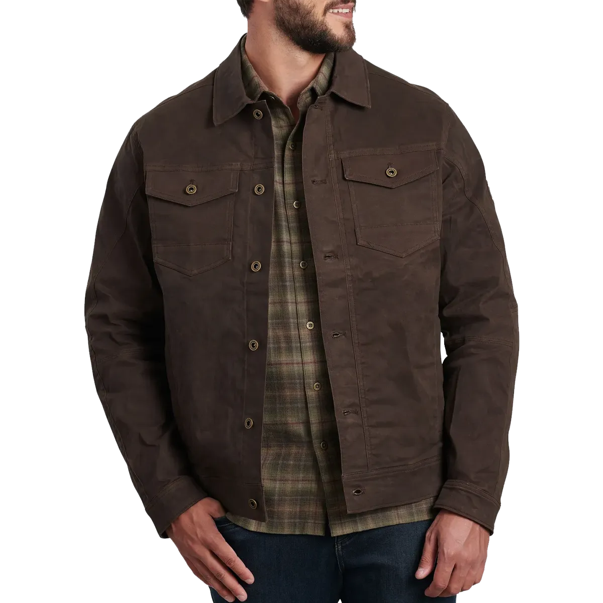 autumn season Modular Layering System Men's Outlaw Waxed Jacket
