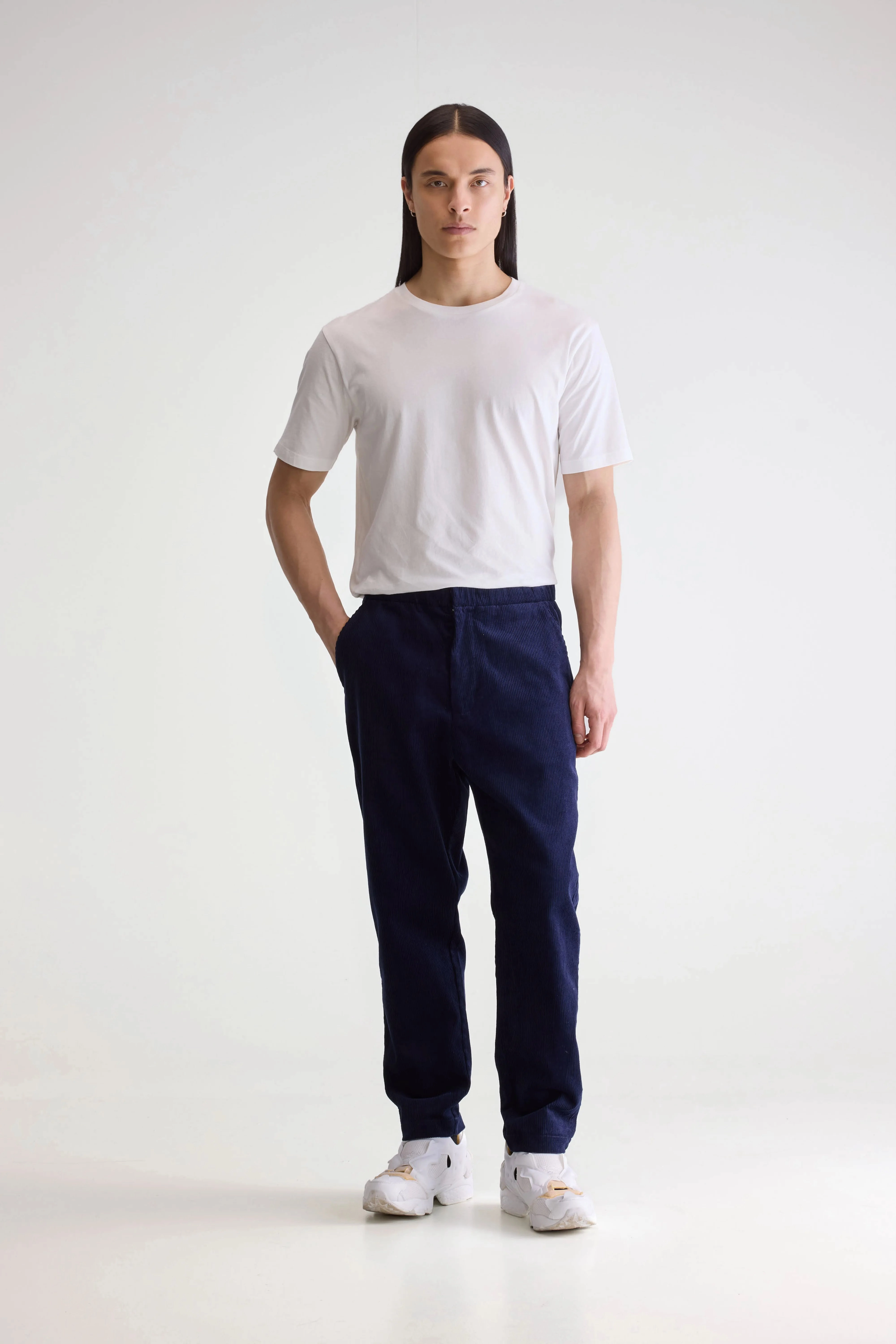 Paynt corduroy trousers (252 / M / BLUES) Sporty Function
