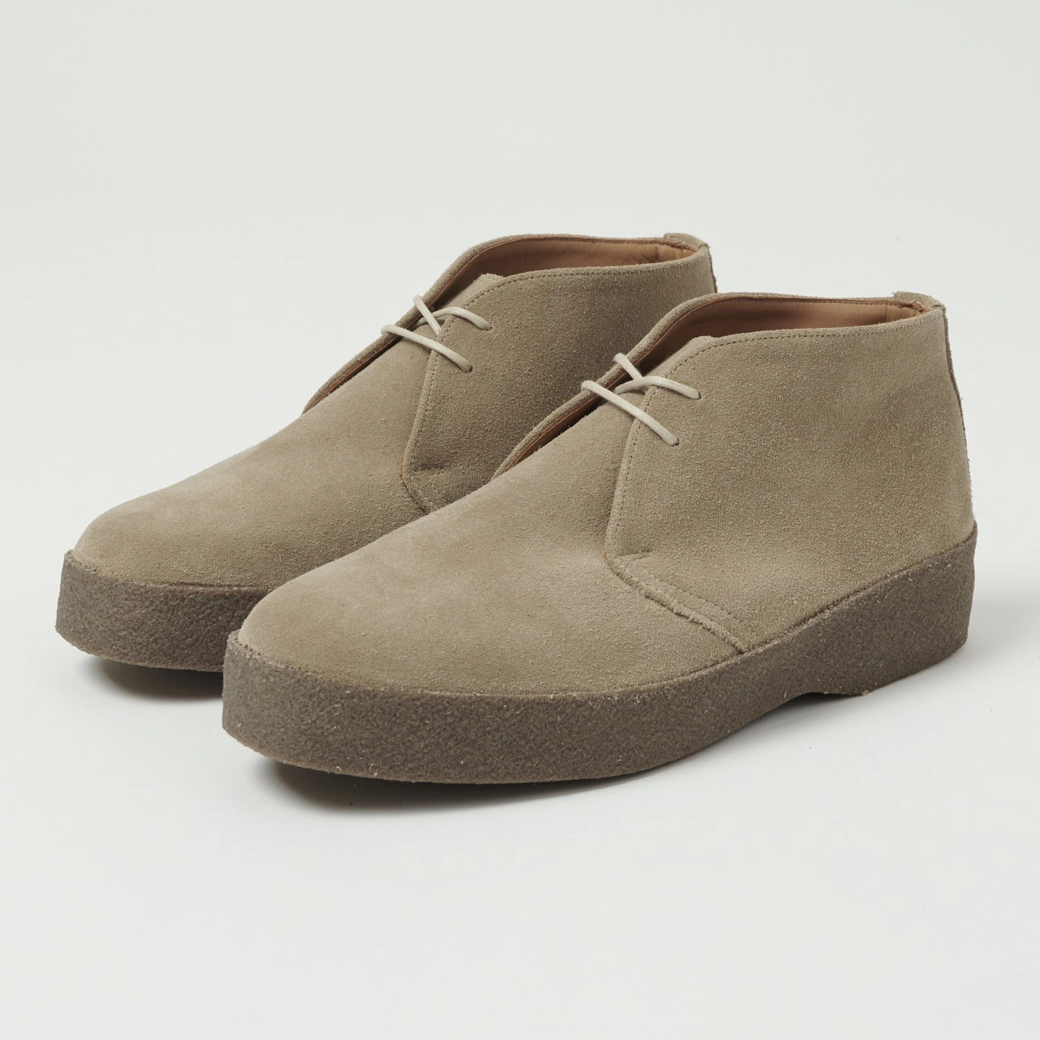Eco Friendly Tannery Sanders Japan Collection Brit Chukka - Dirty Buck Suede