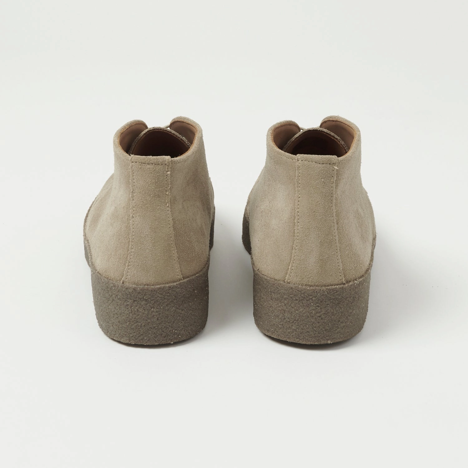 Grippy Outsole Functional Minimalist Flexible Frame River Crossing Sanders Japan Collection Brit Chukka - Dirty Buck Suede