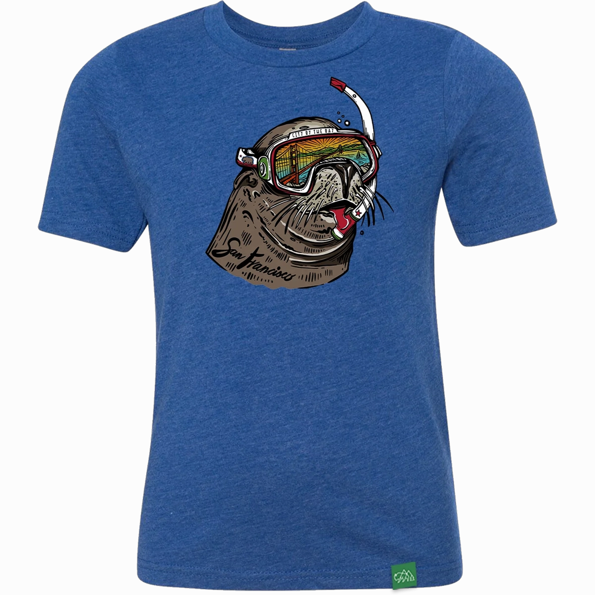 Youth Miami Vice Sea Lion Tee Chic Casual Wear
