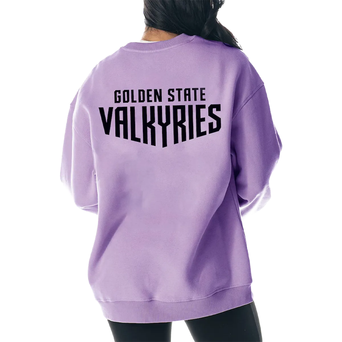 rainy day wear Women's Golden State Valkyries Fleece Pullover Crew
