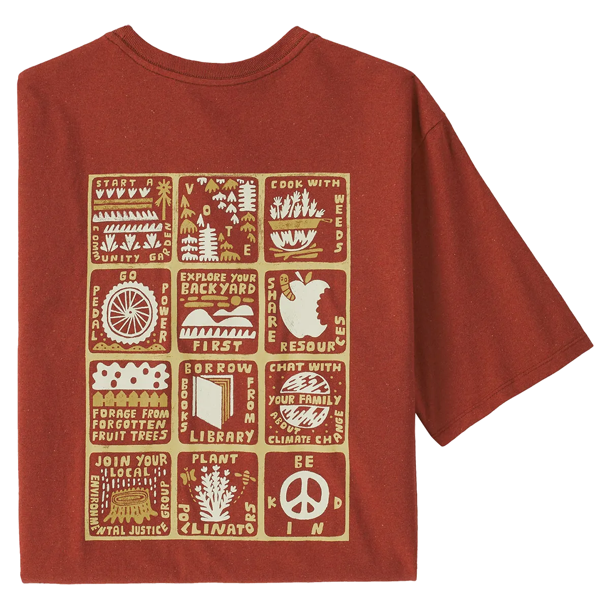 Men's How to Change Responsibili-Tee Playful Design