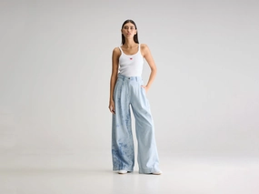 Denim N. 74 super-wide jeans (251 / W / SHADED BLUE) Simple Aesthetic