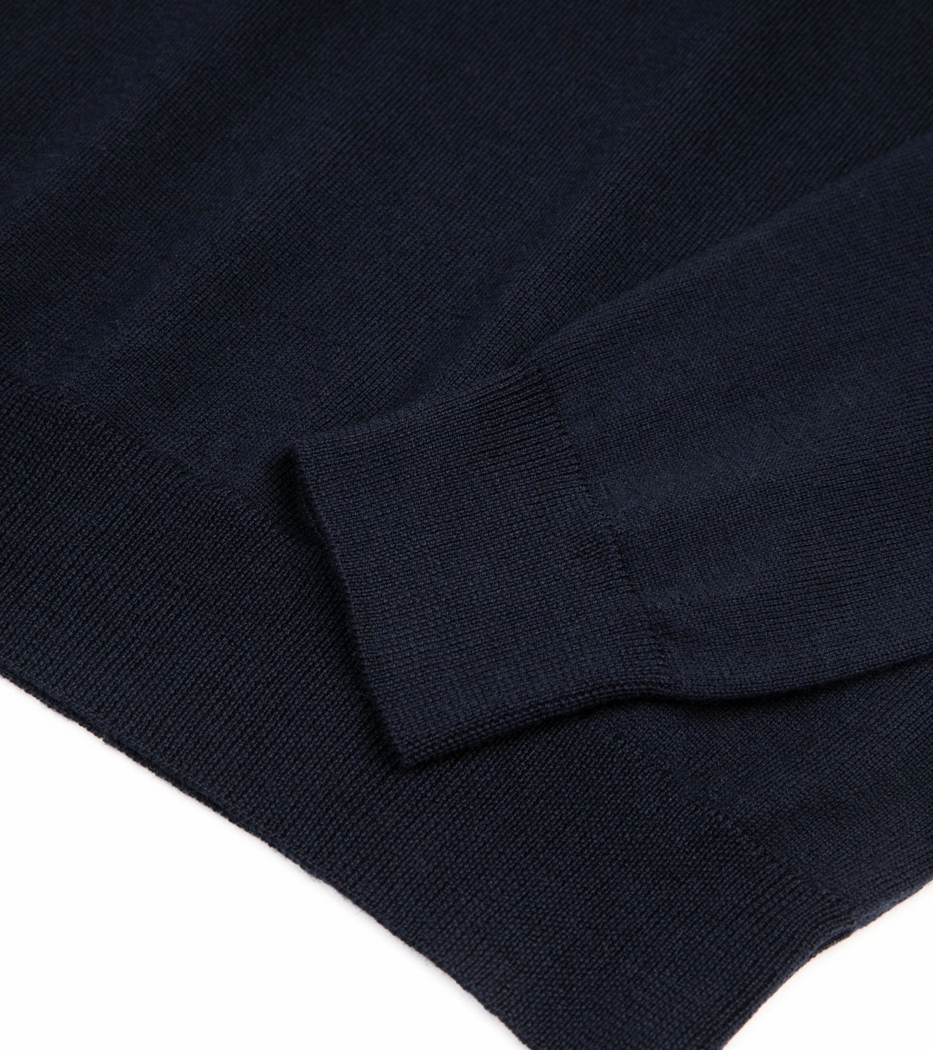 Trunk Harley Merino Crew Neck Sweater: Navy Butter Soft Finishing