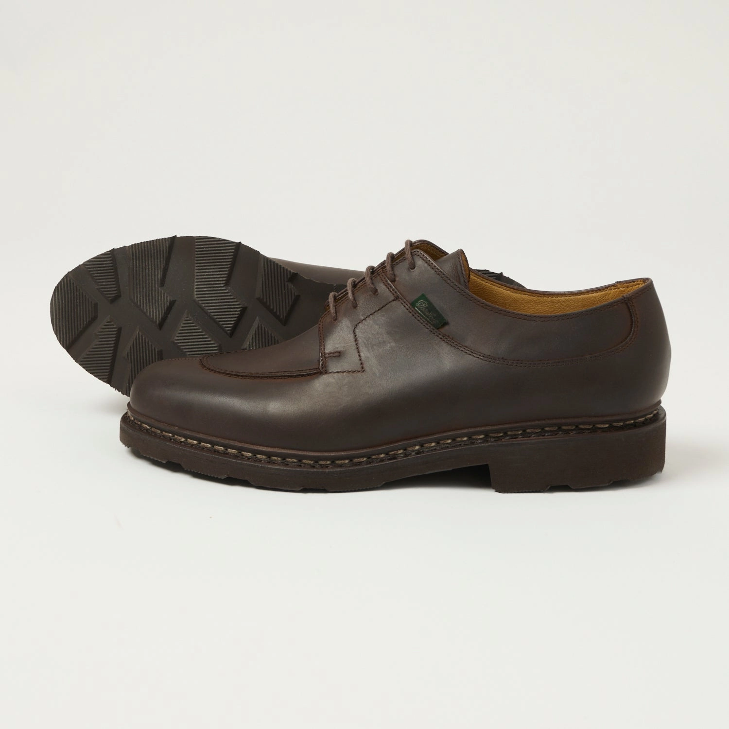 Easy Footwear Paraboot Avignon Griff Shoe - Brown Nubuck Gringo