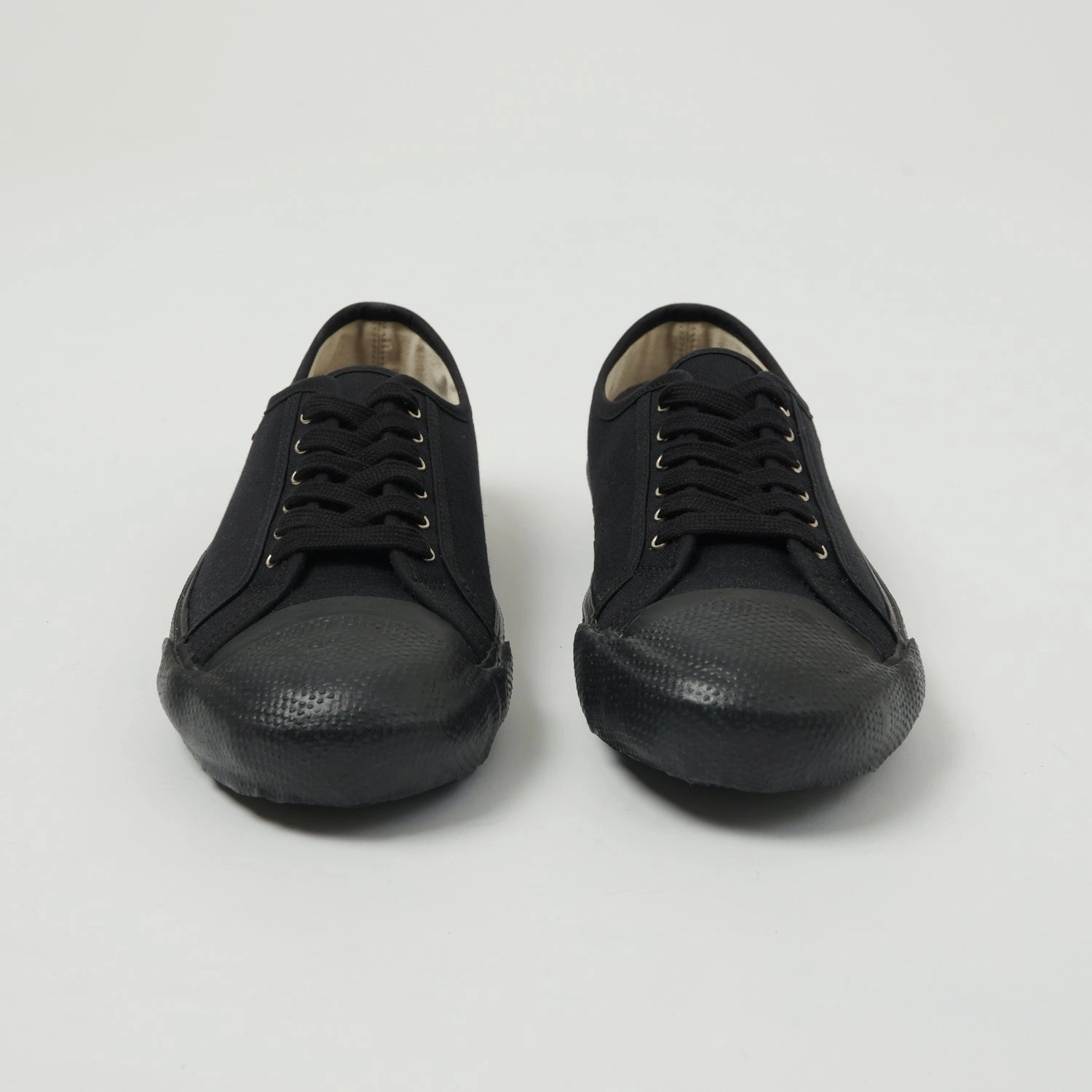 Responsive Tension Dispersing Outsole Reproduction of Found 1960's Canadian Military Trainer - Black