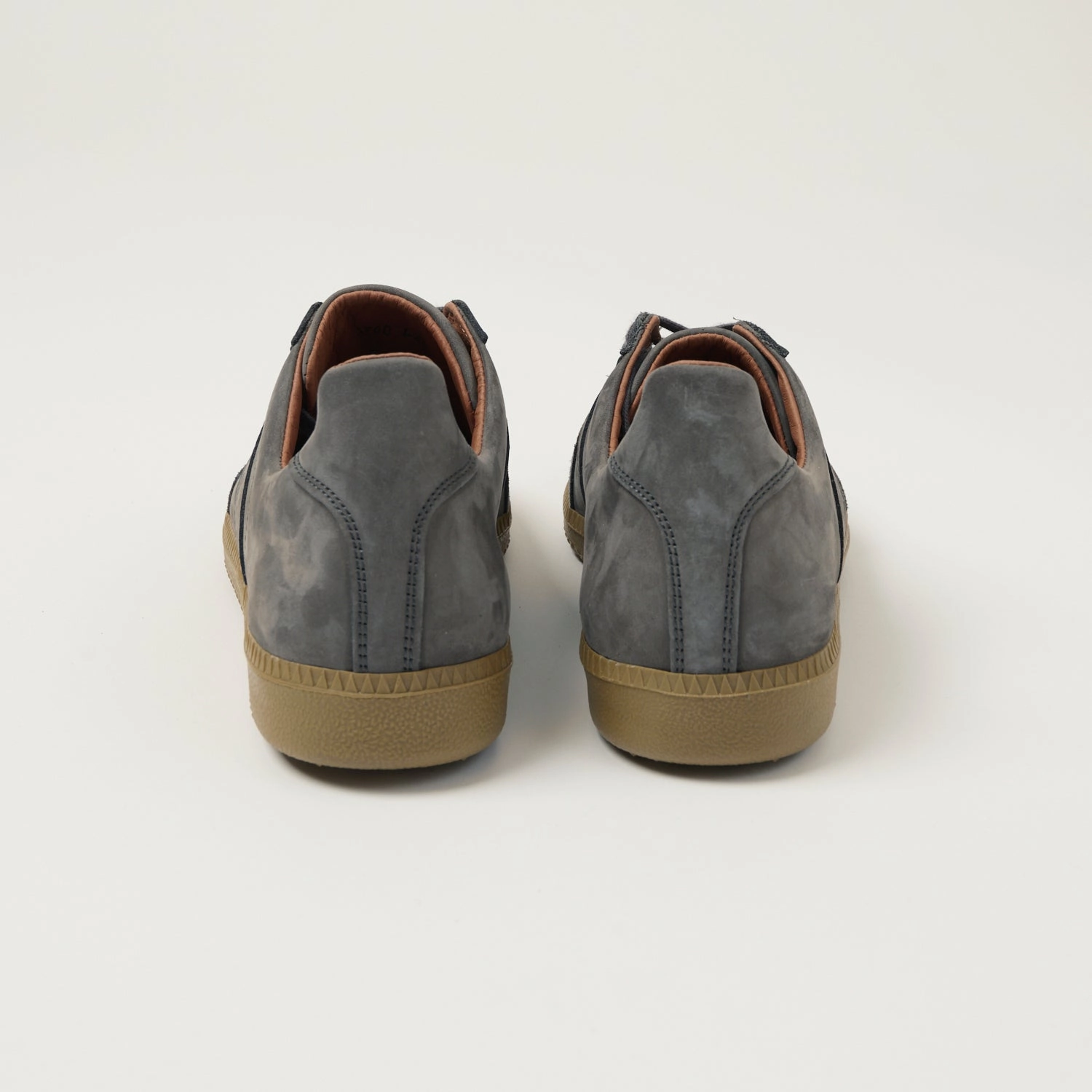 Reproduction of Found 1980s German Army Trainer - Dark Grey Nubuck Long Walk Fit Mode