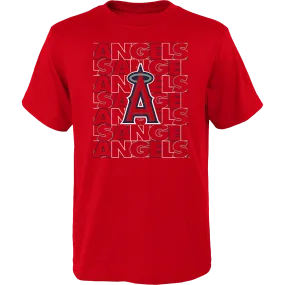 Youth Angels Letterman Tee Casual Appeal Perfect for Any Outfit