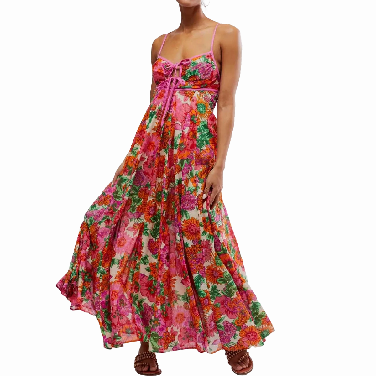 Women's Dream Weaver Maxi Easy Tones Flattering Silhouette Wear