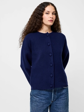 Riddley Knit Drop Shoulder Cardigan Elegant Look