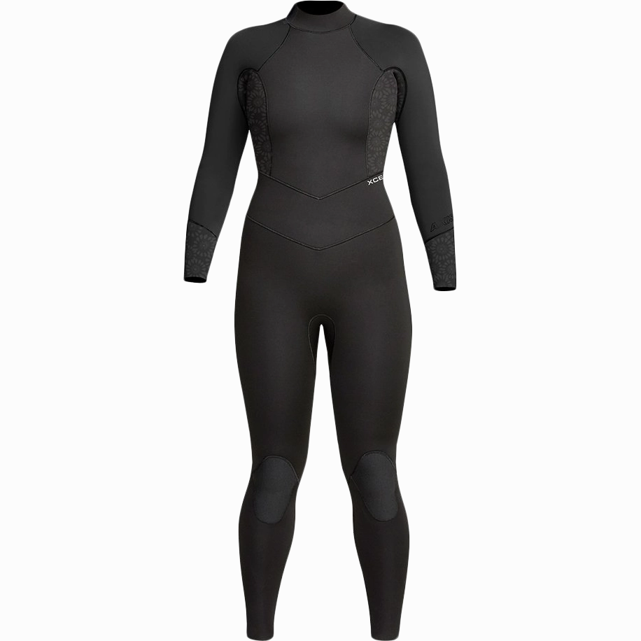 AbrasionResistantKnees Women's Axis 4/3mm Back Zip