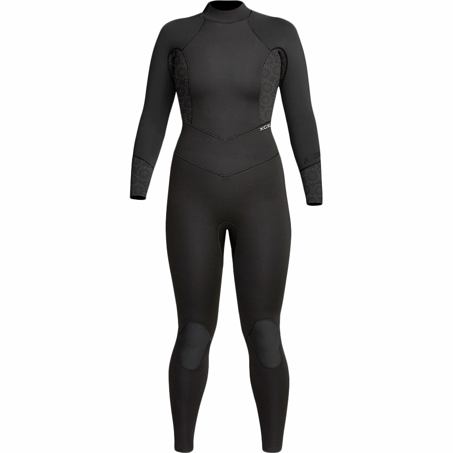 Women's Axis 4/3mm Back Zip RollProof Elastic Cuffs