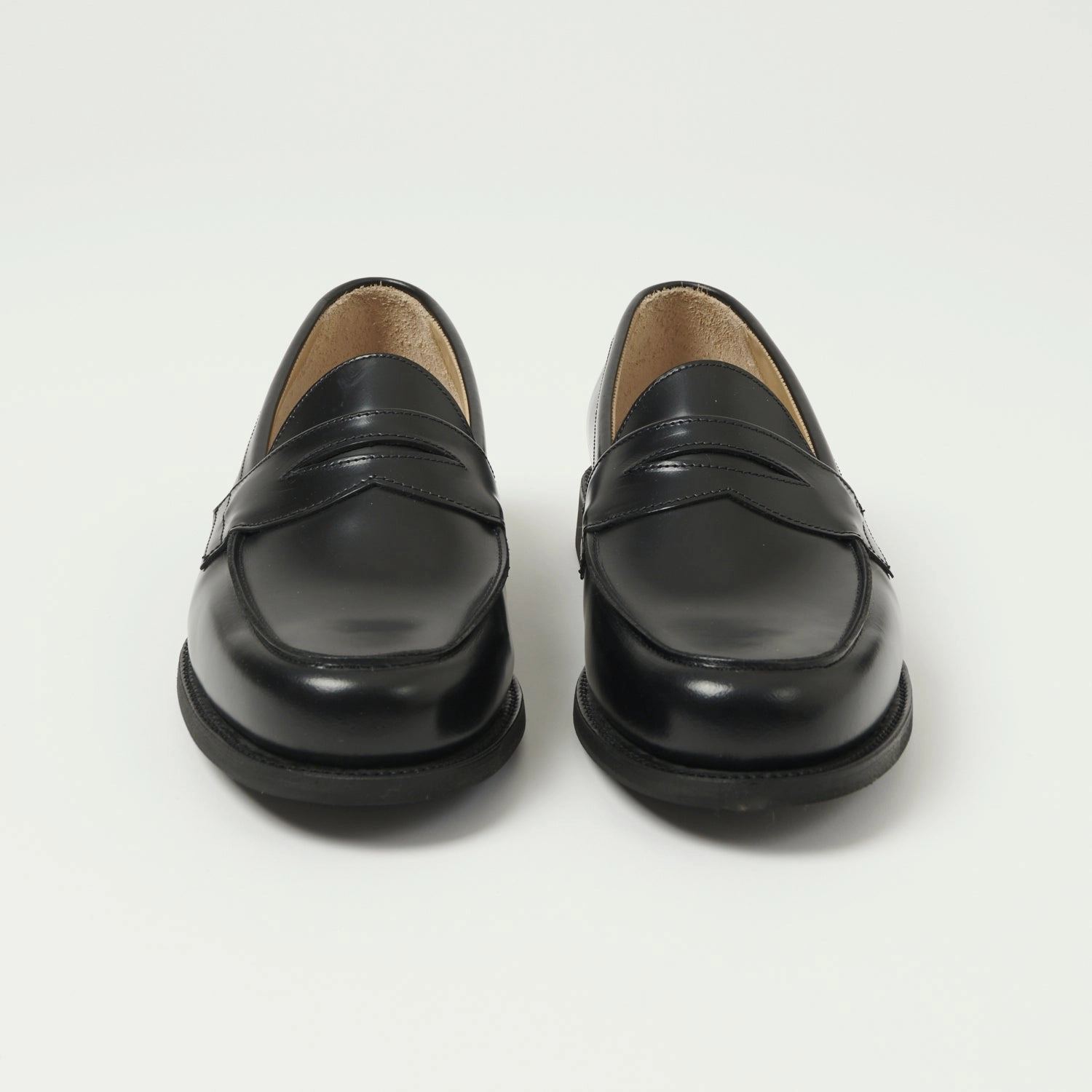 Sanders Butt Seam Loafer Shoe - Black Workday Approved Shoes