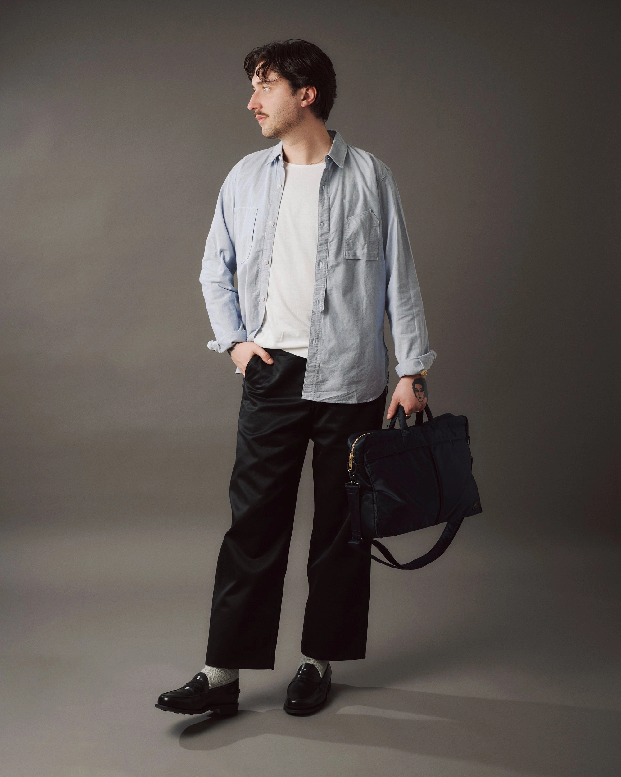 Wellness Step Anti Odor Technology Sanders Butt Seam Loafer Shoe - Black