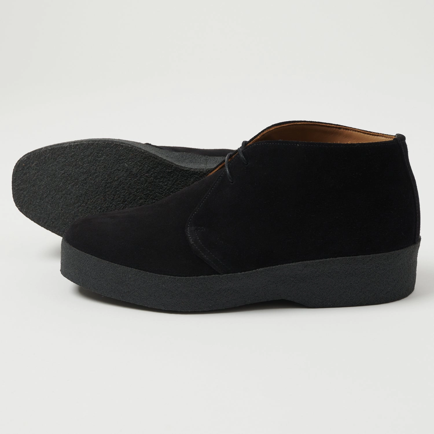 Multi Season Versatility Training Ground Sanders Japan Collection Brit Chukka - Black Suede