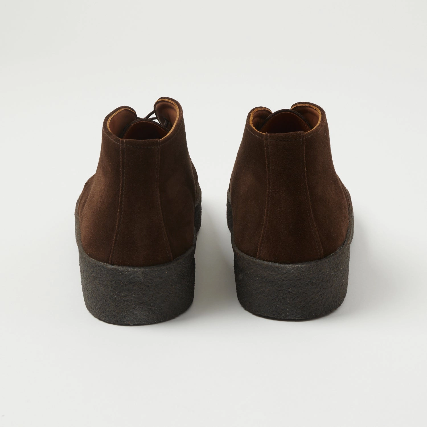 Sanders Japan Collection Brit Chukka - Chocolate Brown Suede Walking