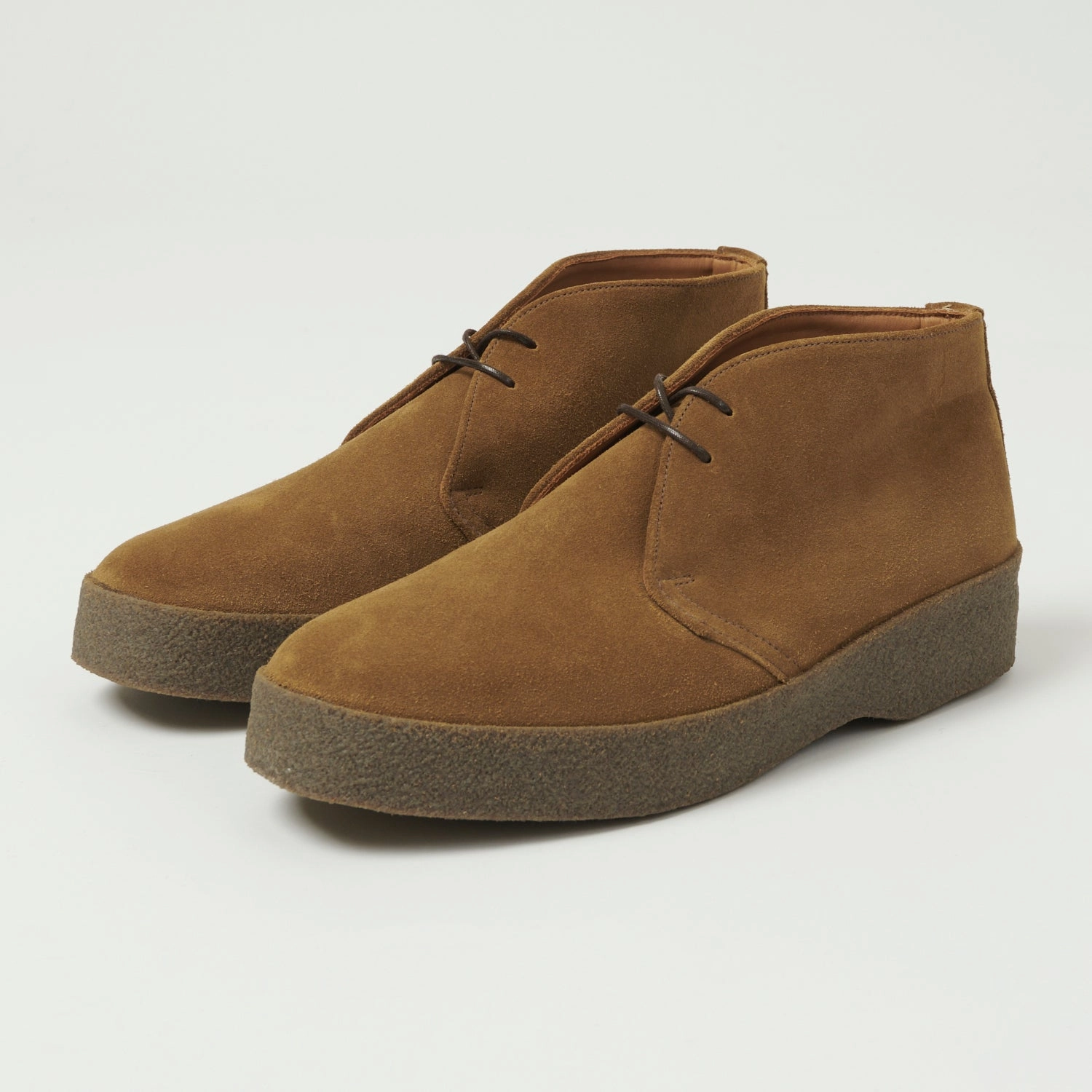 Sanders Japan Collection Brit Chukka - Indiana Suede Trendy Vibe High-traction