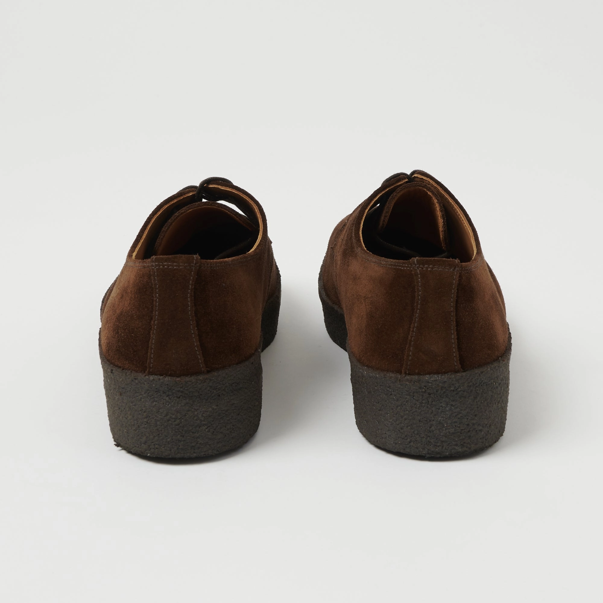 Sleek Footwear Sanders Japan Collection Brit Shoe - Polo Snuff Suede