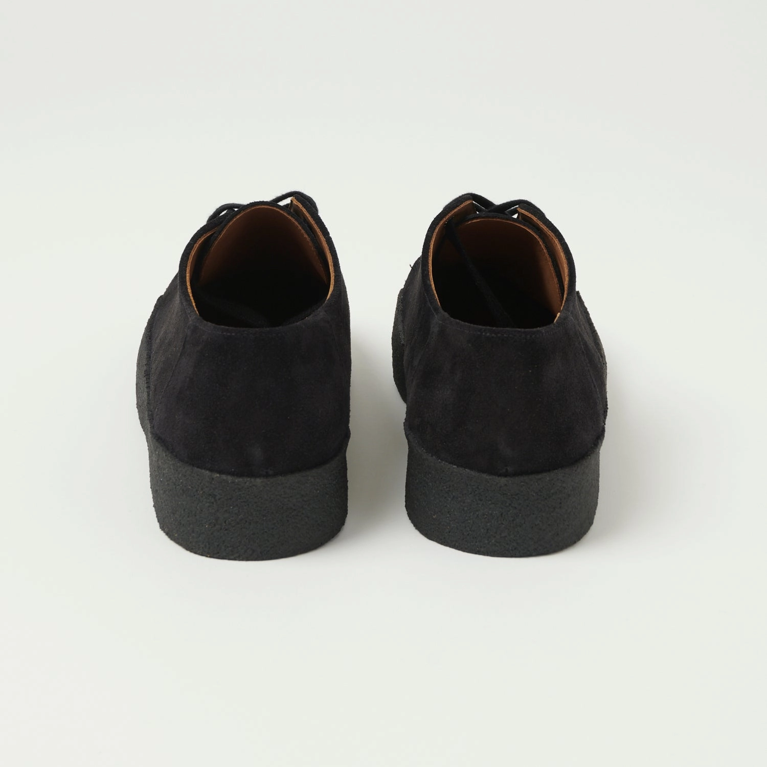 Sanders Monkey Shoe - Black Suede Lightweight Feel Easy Wear Footwear