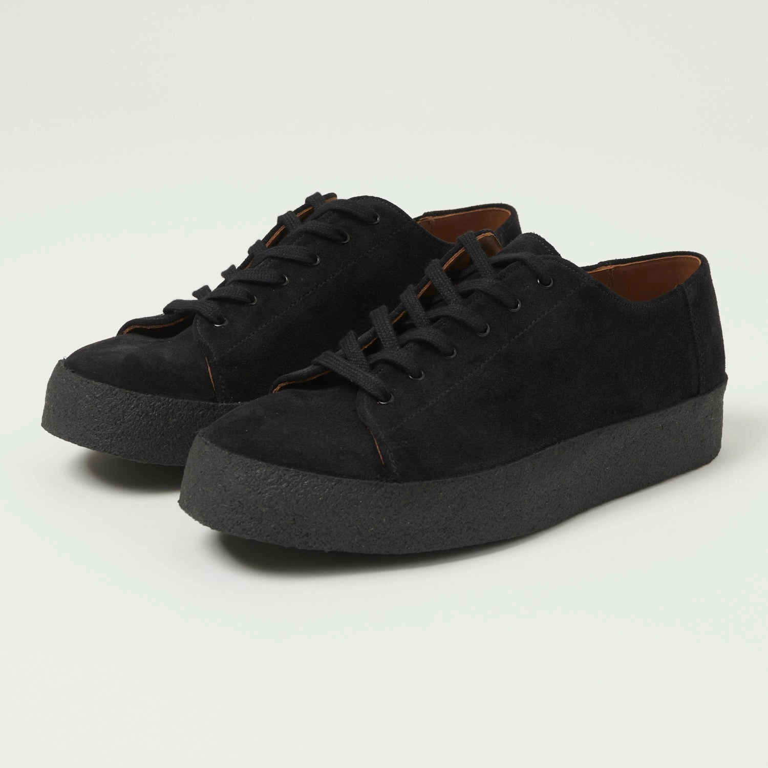 Sanders Monkey Shoe - Black Suede Breathable mesh