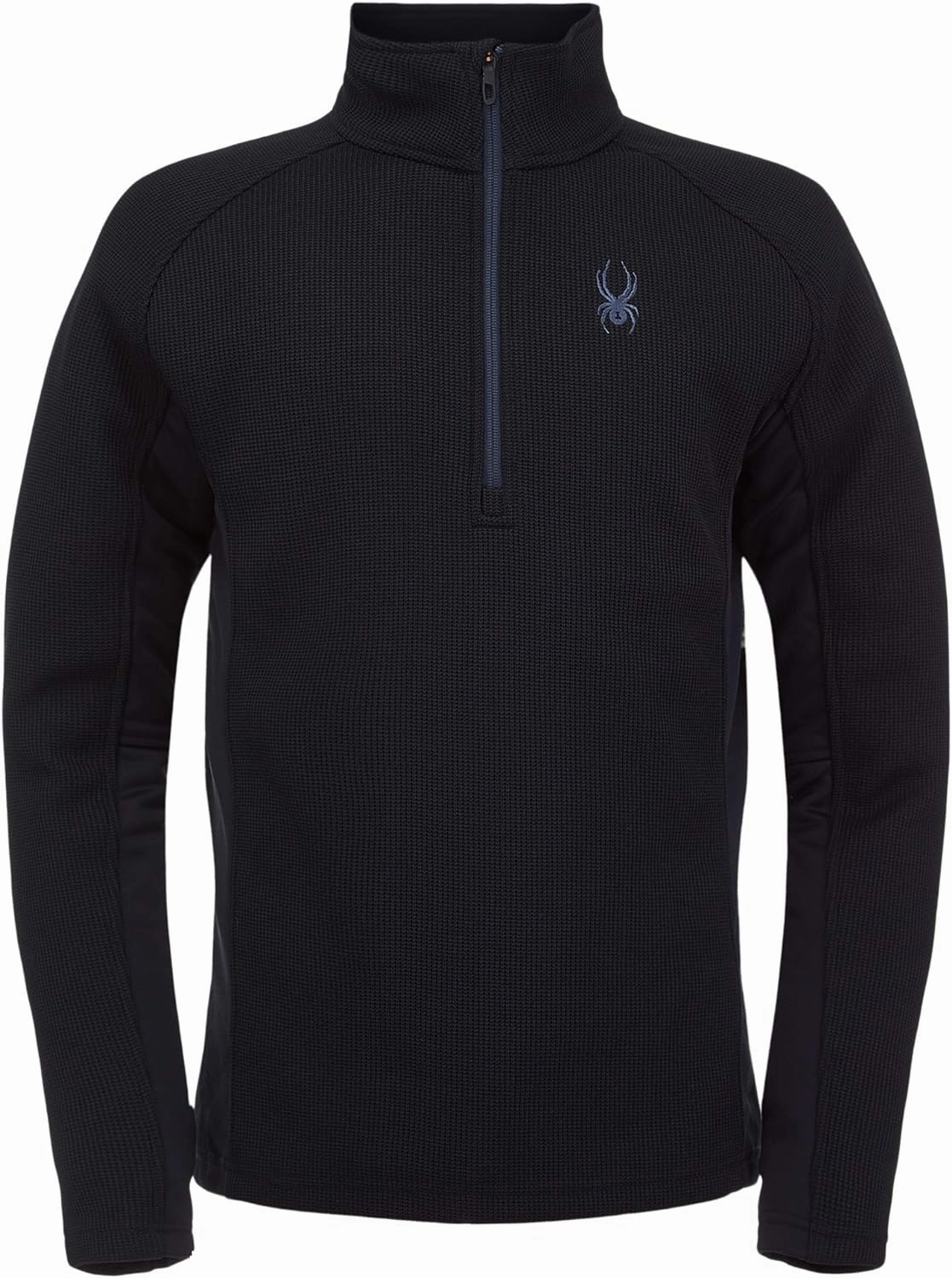 Spyder Outbound 1/2 Zip Pullover Knit Sweater Adjustable Hemline ErgonomicCut