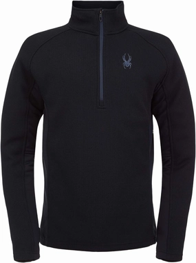 Spyder Outbound 1/2 Zip Pullover Knit Sweater Adjustable Hemline ErgonomicCut