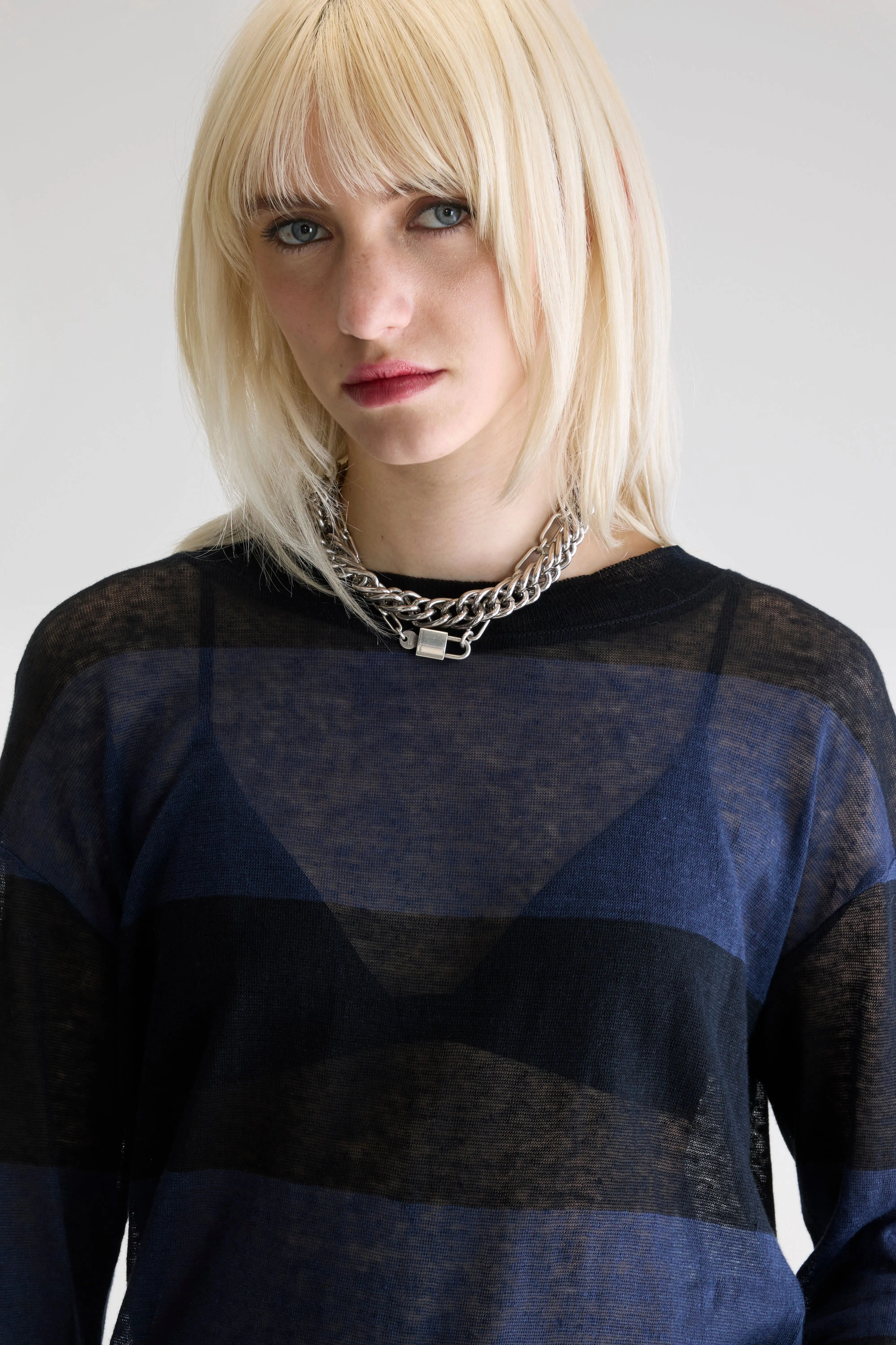 Senia relaxed t-shirt (252 / W / STRIPE B) Sporty Wearable