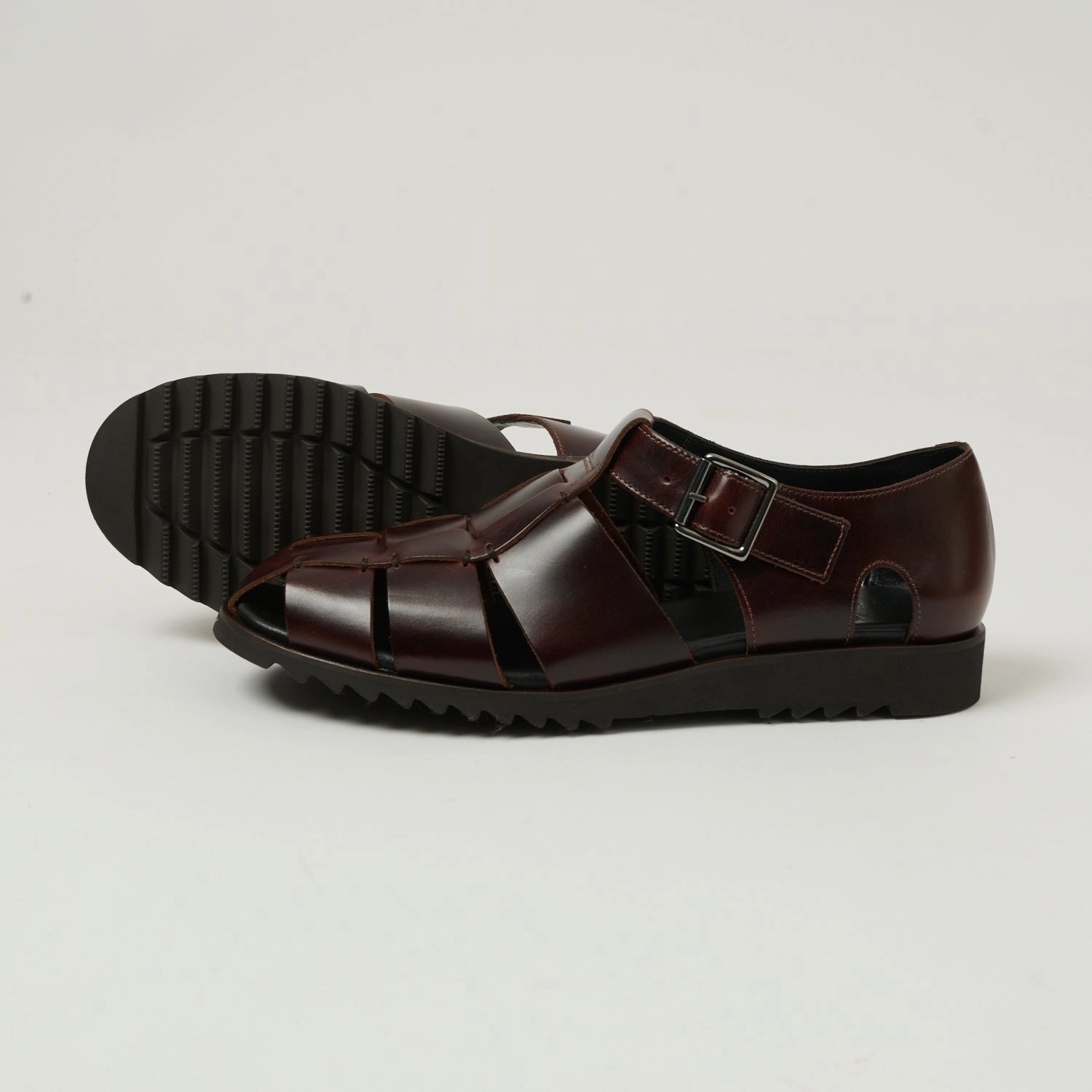 Paraboot Pacific Sport Sandal - Marron Lis America Open Toe ventilation channels