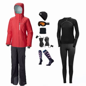 Durable Stitching Reflective Trim Columbia Women's All Apparel Package