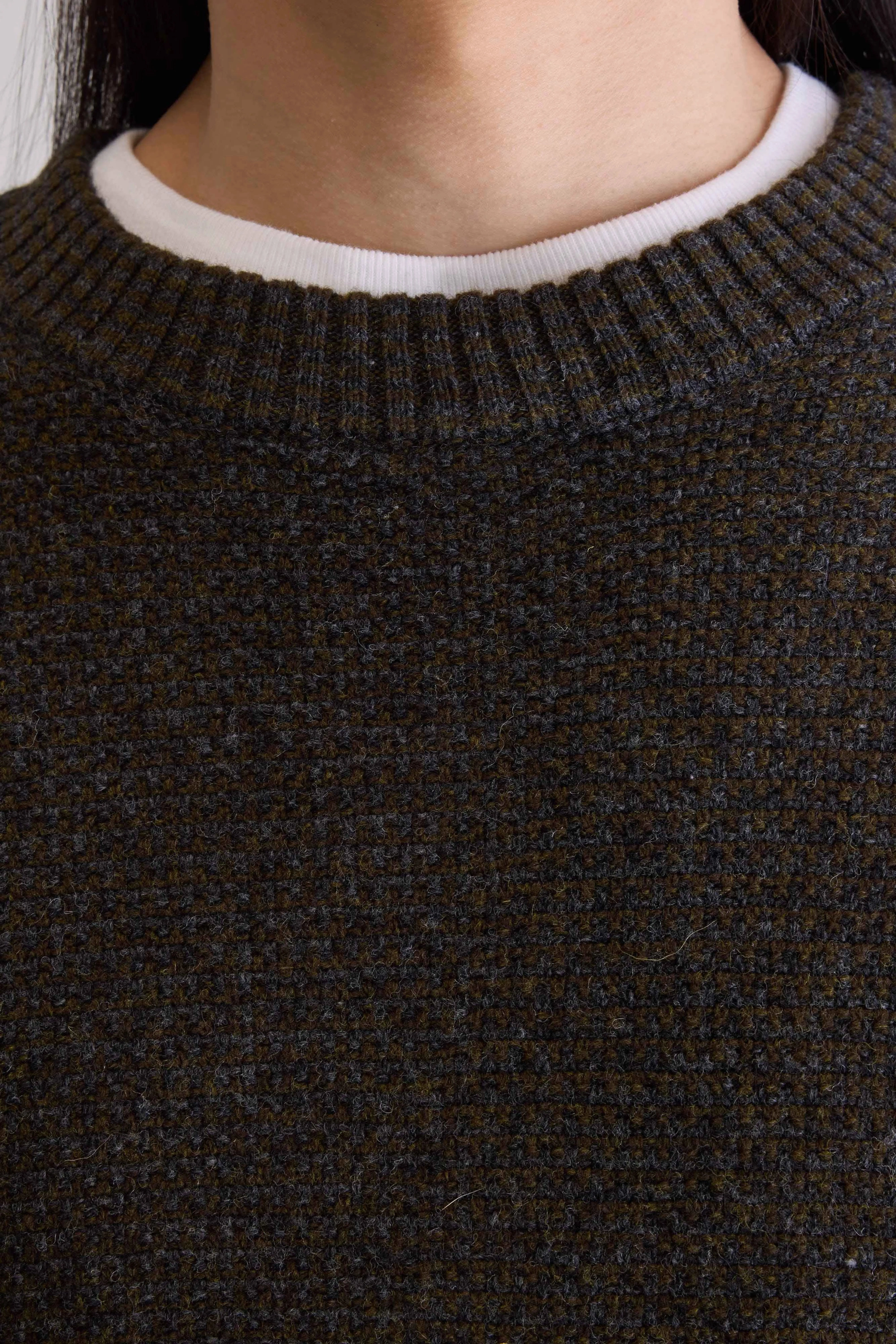 Allor crewneck sweater (252 / M / COMBO B) Wrinkle Resistant