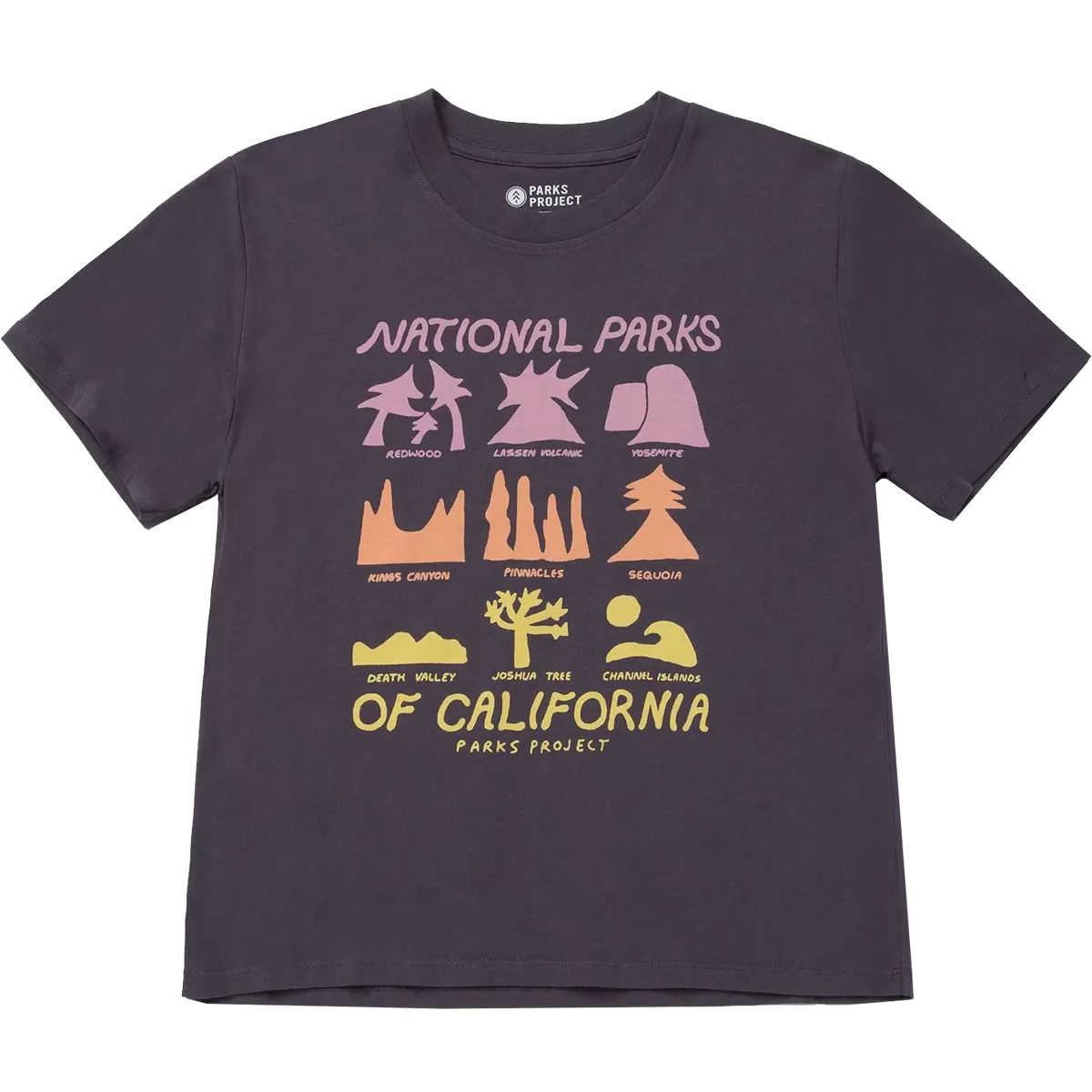 Women's California Icons Boxy Tee Simple Fit RecycledBlend