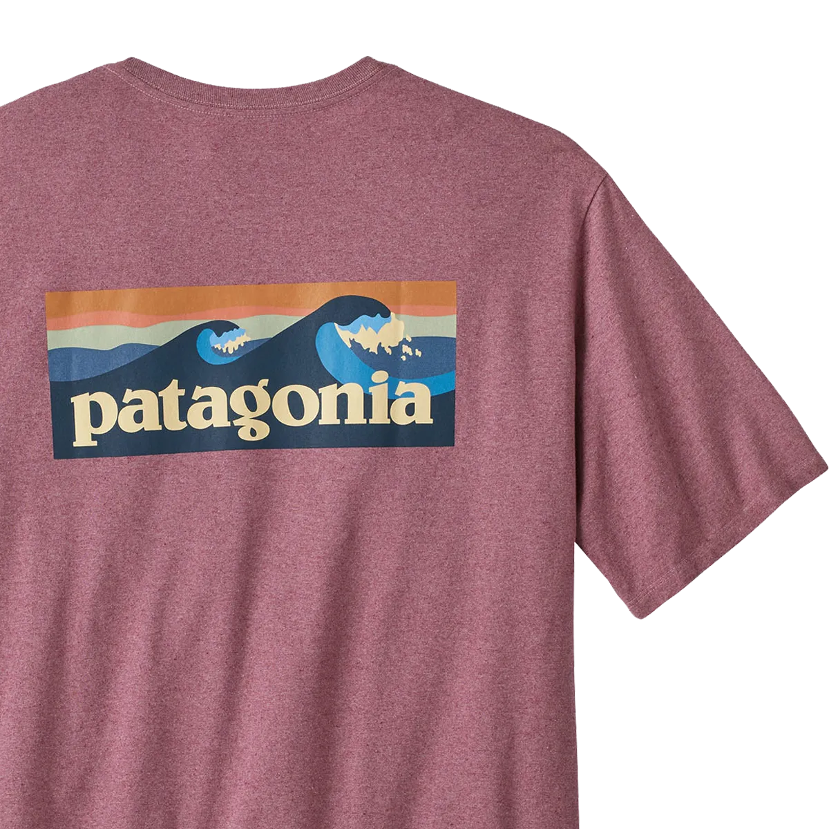 Men's Boardshort Logo Responsibili-Tee Sporty Comfort Wear Day-to-Night Look