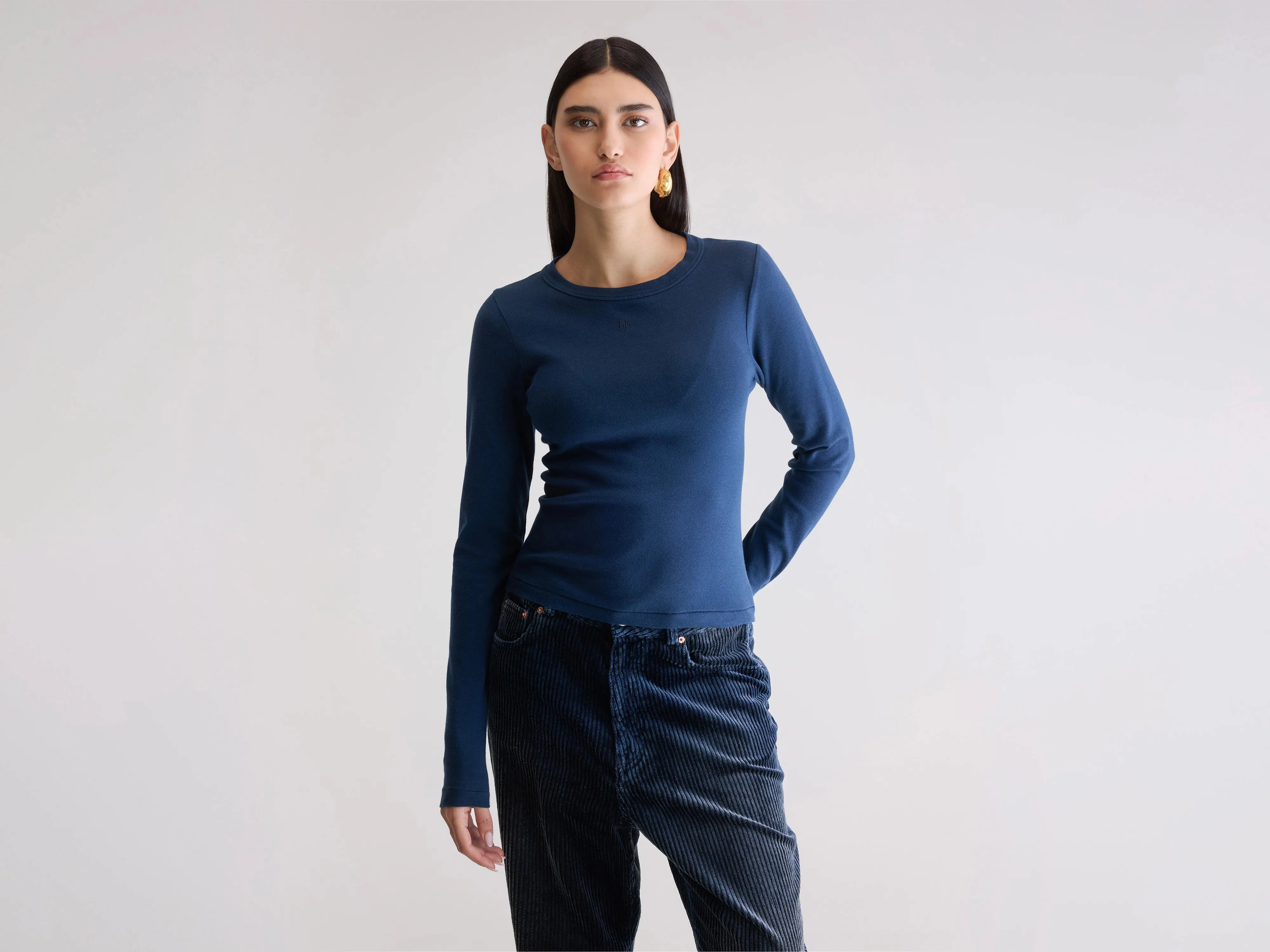 Flyer regular t-shirt (252 / W / BLUES) product date night charm factor Smart Layer