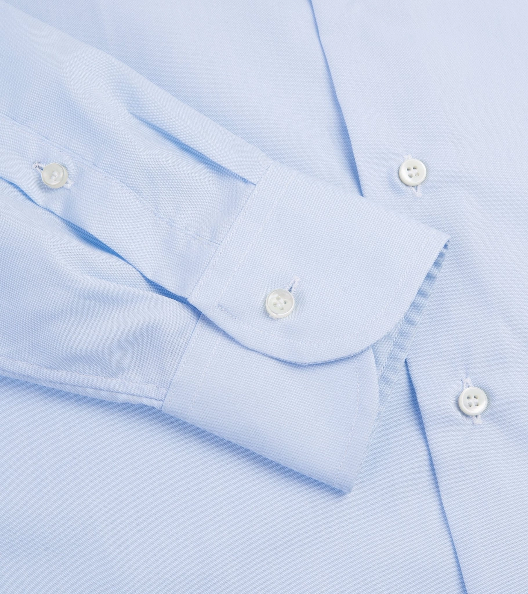 Water Repellent Finish MCR Slim Pinpoint Shirt: Light Blue