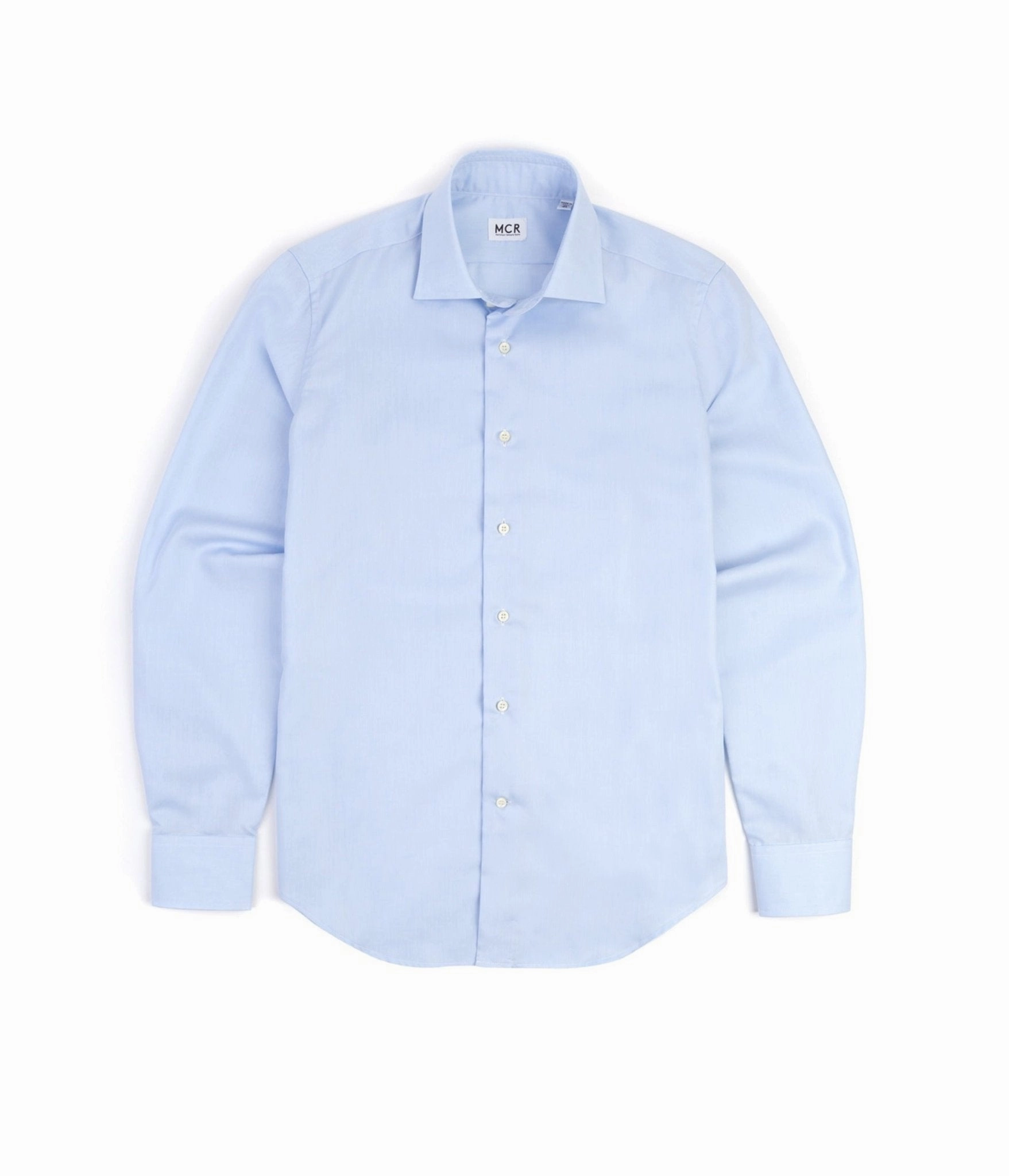 Eco friendly materials Eco-Friendly Choice MCR Slim Pinpoint Shirt: Light Blue
