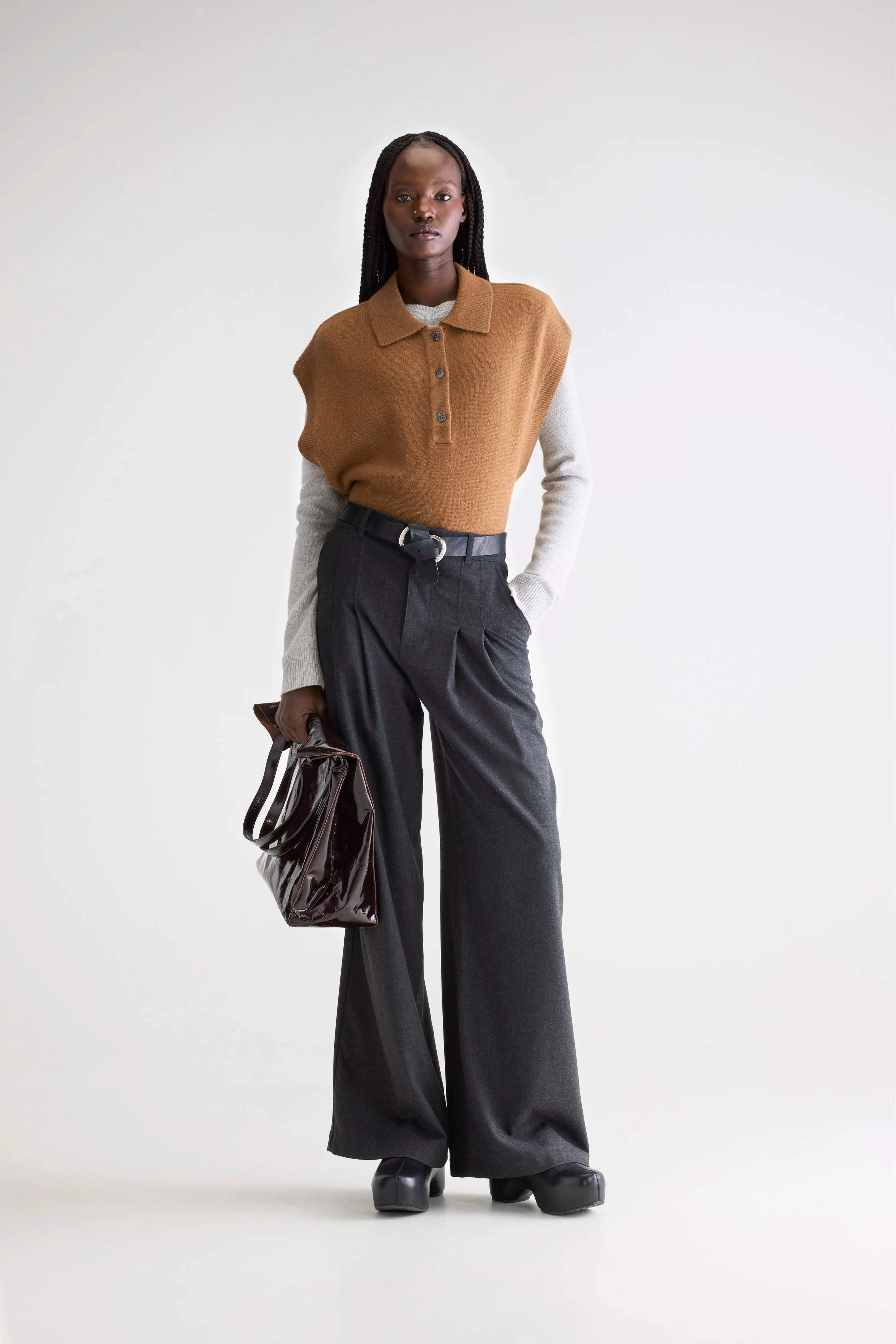 Athletic Flex Wear Flexible Use Sixtine tailored trousers (252 / W / ANTHRACITE)