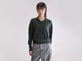 Warm Classic Slax cashmere sweater (252 / W / SCARABEE)