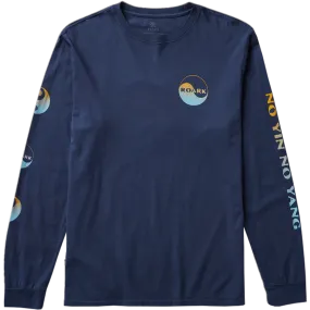 Seam Free Back Men's Balance Long Sleeve Premium Tee