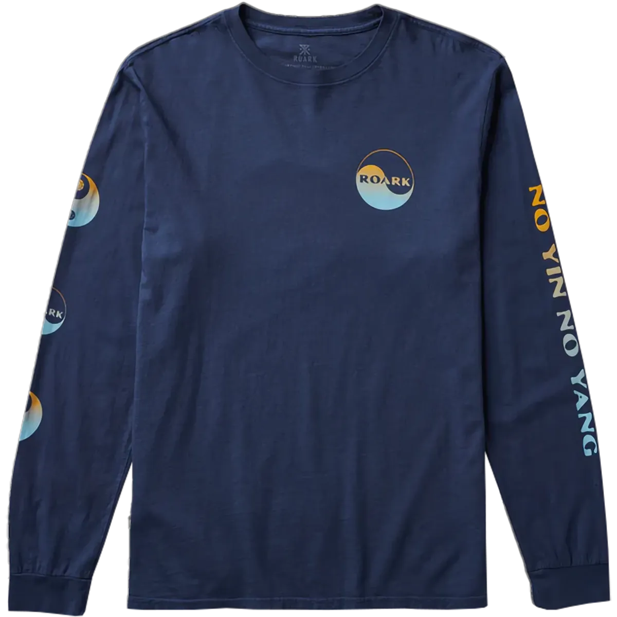 Seam Free Back Men's Balance Long Sleeve Premium Tee