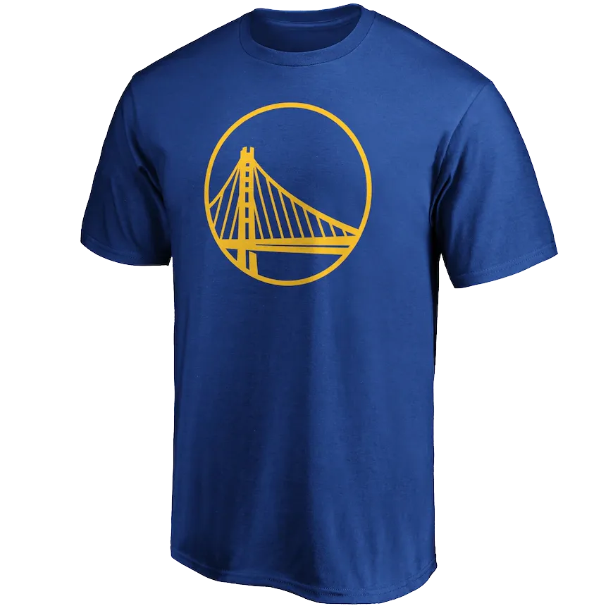 Anti Static Finish Men's Warriors Cotton Primary Logo Short Sleeve