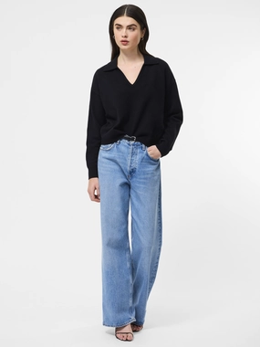 Casual Cool Sloane Knit Collared Pullover