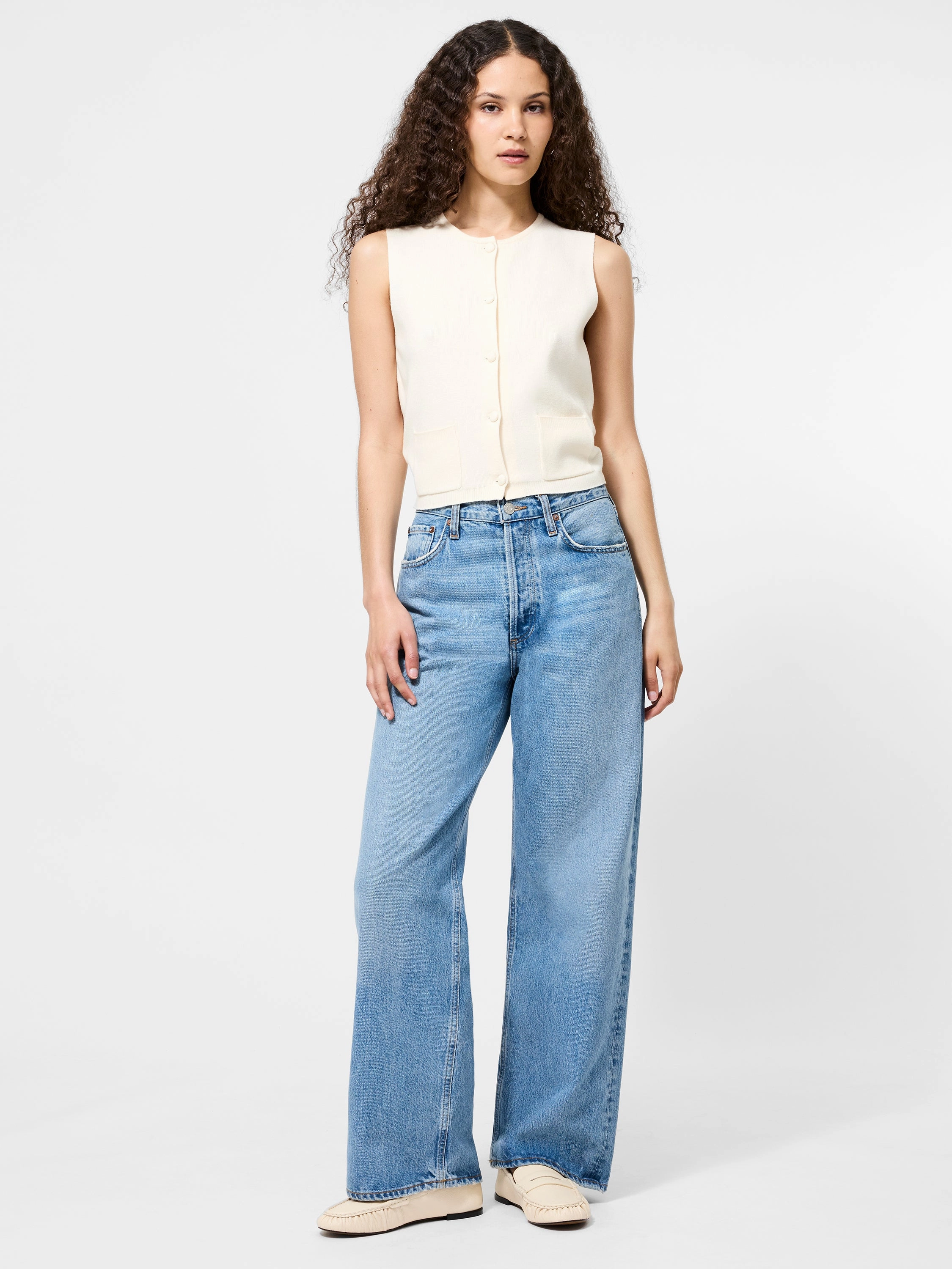 Cosysoft Knit Vest Multipanel Construction Home Trend