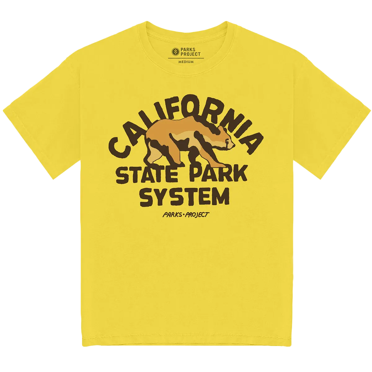 Everyday Chic Seam Free Edging California State Park System Vintage Bear Logo Tee