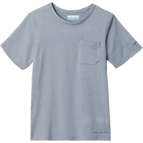 Youth Tech Trail Short Sleeve Tee Non Restrictive Cut Eco Friendly Dye