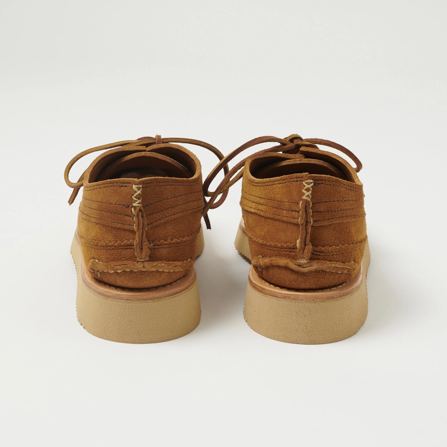 Everyday Look Wedding Mood Yuketen Maine Guide Ox DB Shoe - FO G Brown