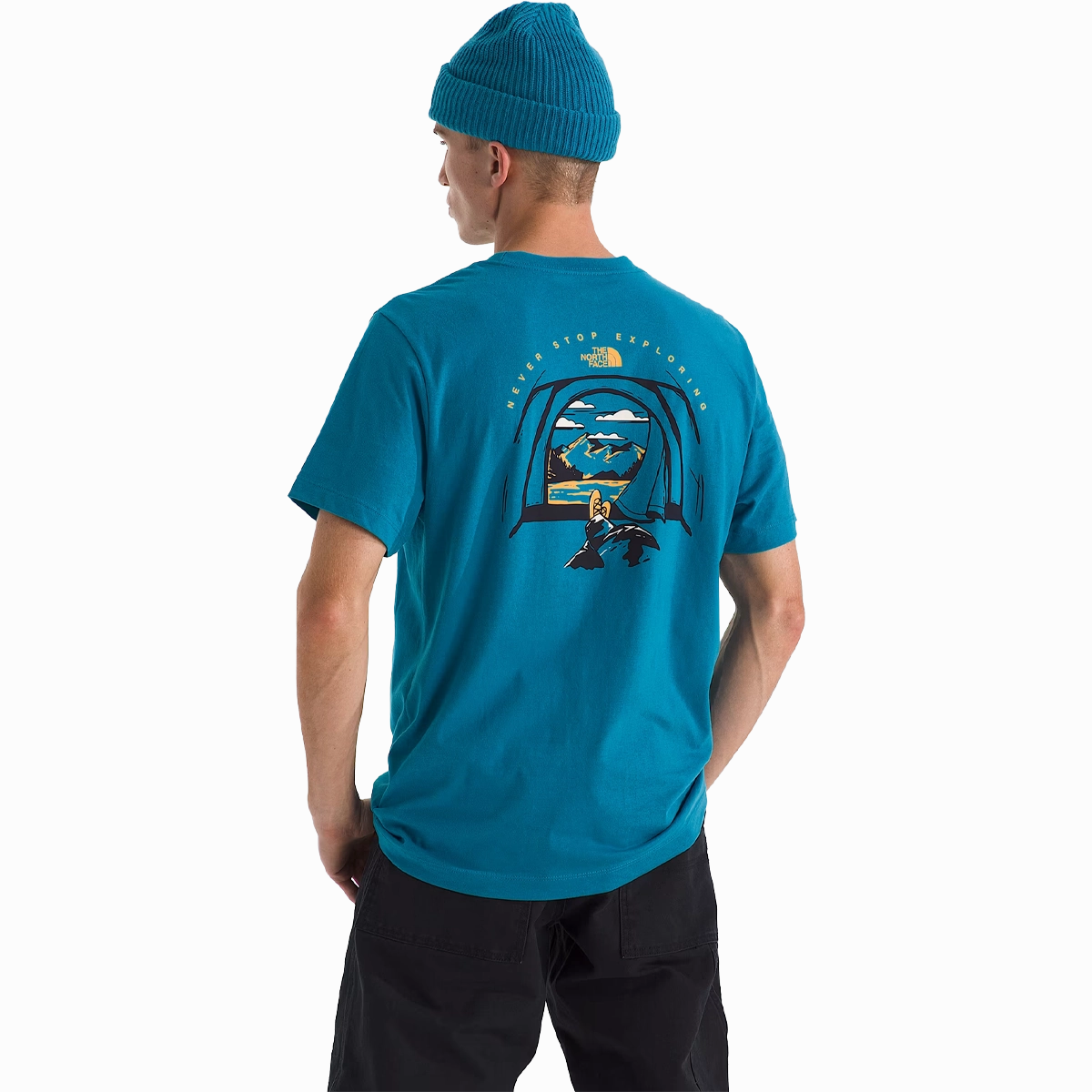 Bold colors Men's Evolution Tent Short Sleeve Tee