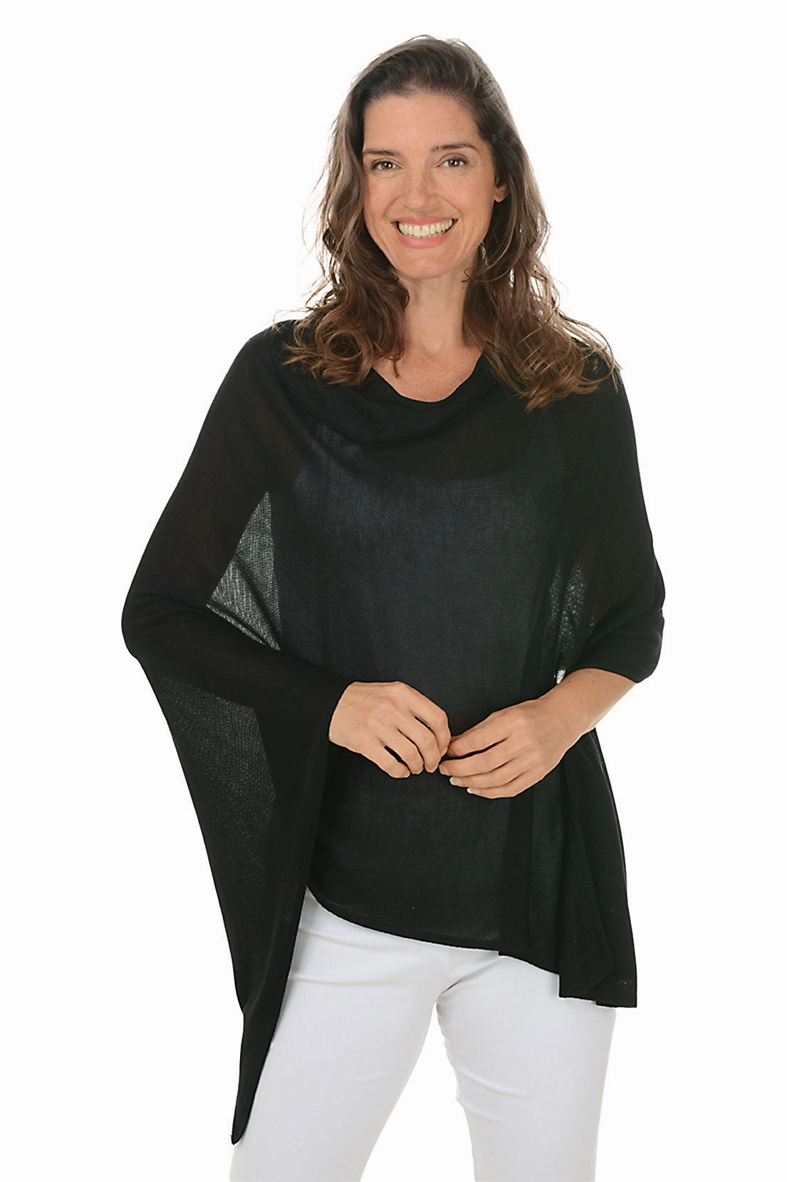 Tagless Label System Elsa Bamboo Poncho