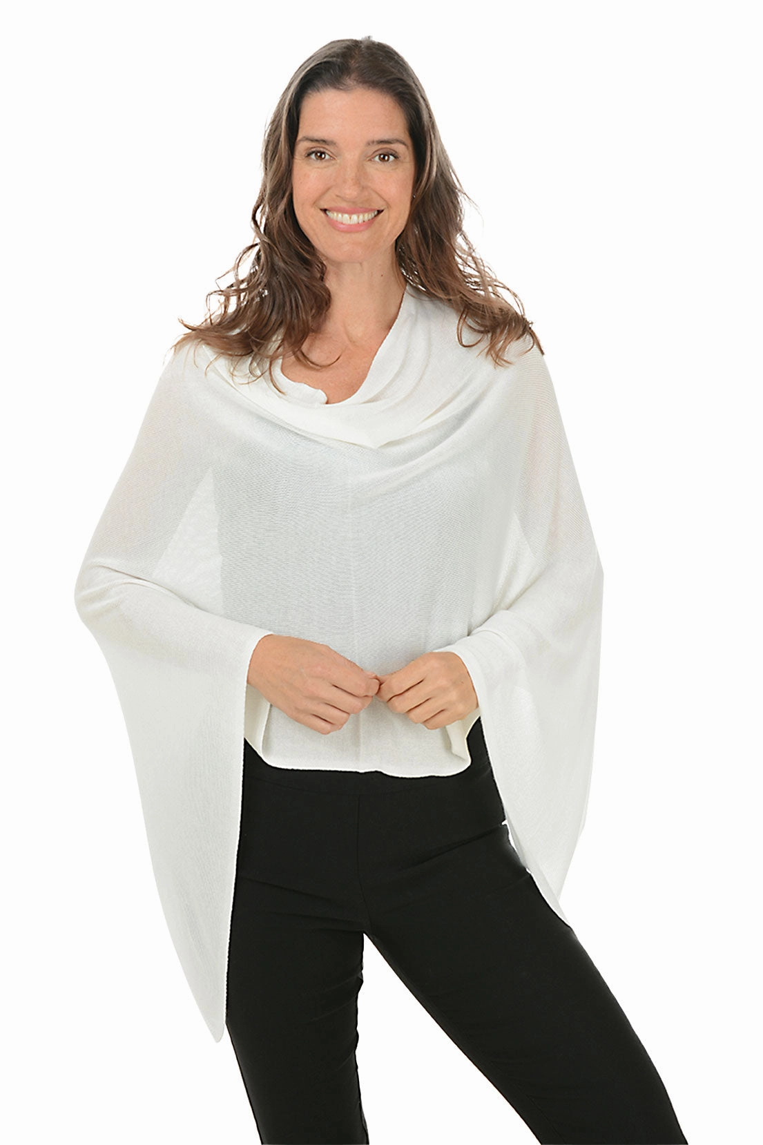 Elsa Bamboo Poncho Minimal Comforted Abrasion Resistant Yarn